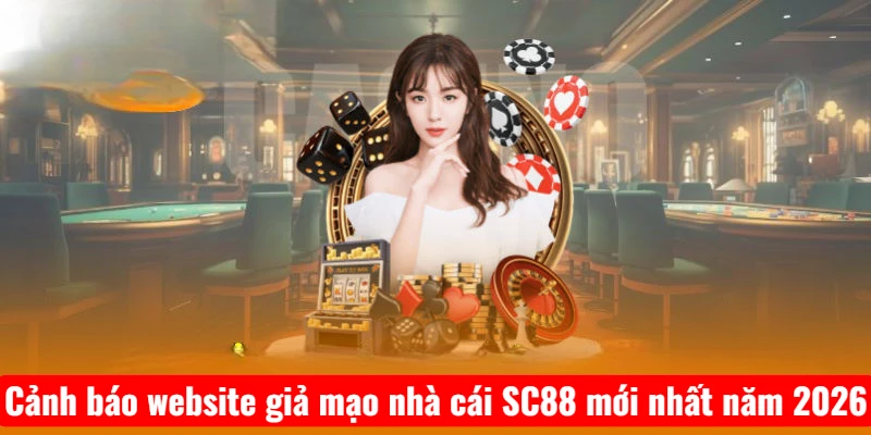 Cảnh báo website giả mạo nhà cái SC88 mới nhất năm 2026